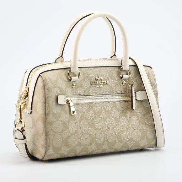 Coach Signature Rowan Satchel Crossbody - Picture 2 of 4